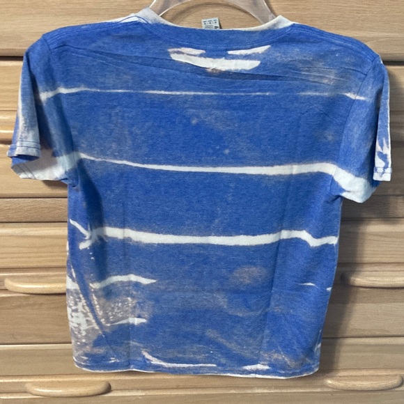 Stitch Gildan Blue Tie-Dye Kids T-Shirt with Graphic - Picture 3 of 3